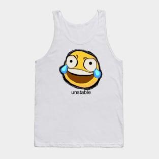 unstable emoji Tank Top